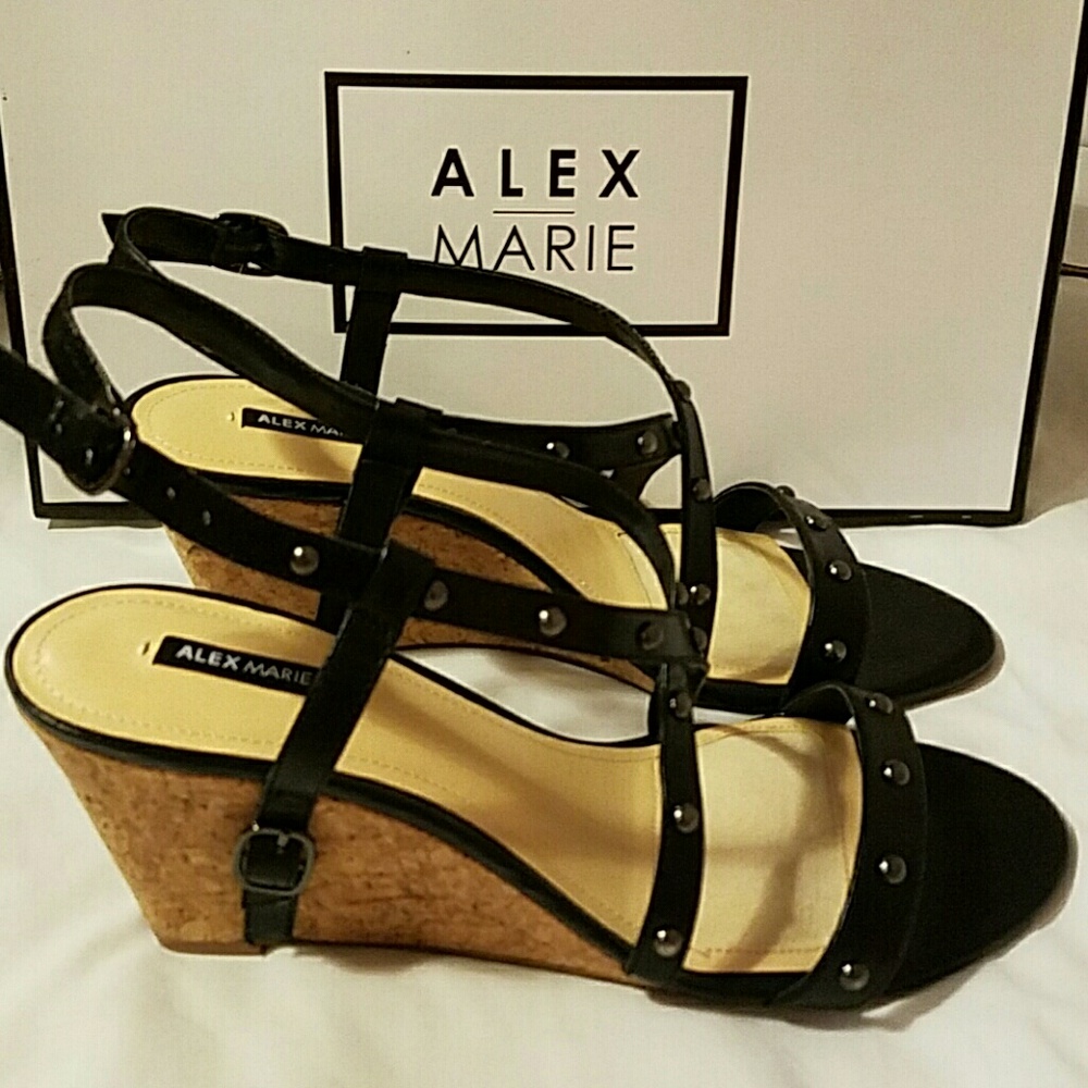 *SOLD* Alex Marie "Nattasha" Black Leather Studded