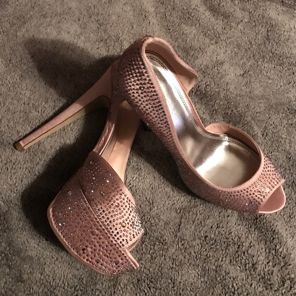 Platform High Heels worn once! Great Shape!
