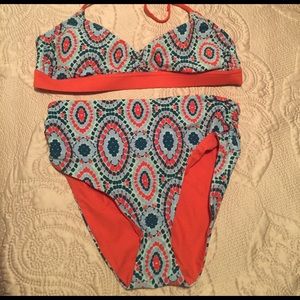 Aerie printed high waisted bikini