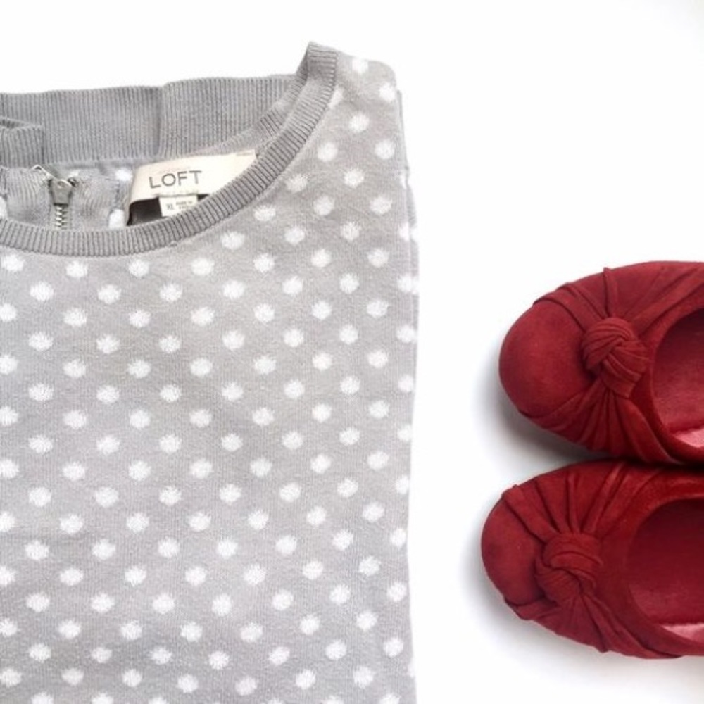 🔴MOVING SALE🔴 Polka dot sweater