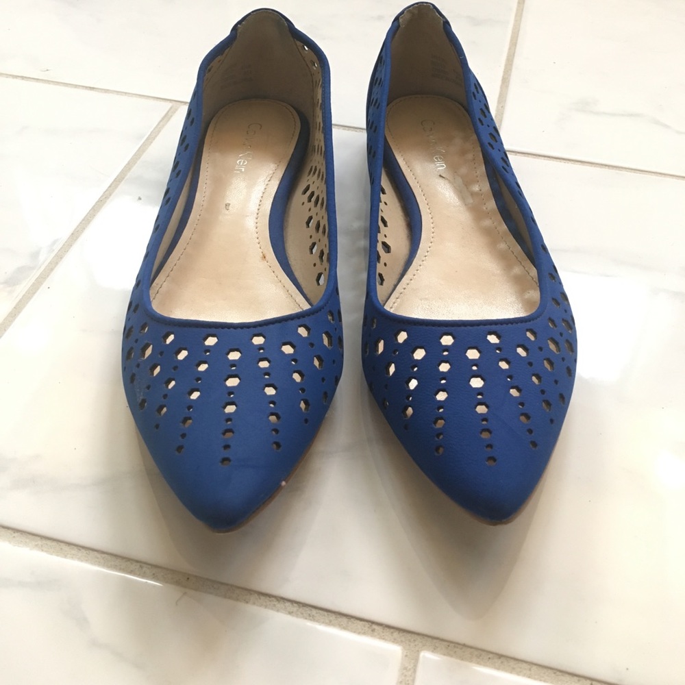 Calvin Klein flats