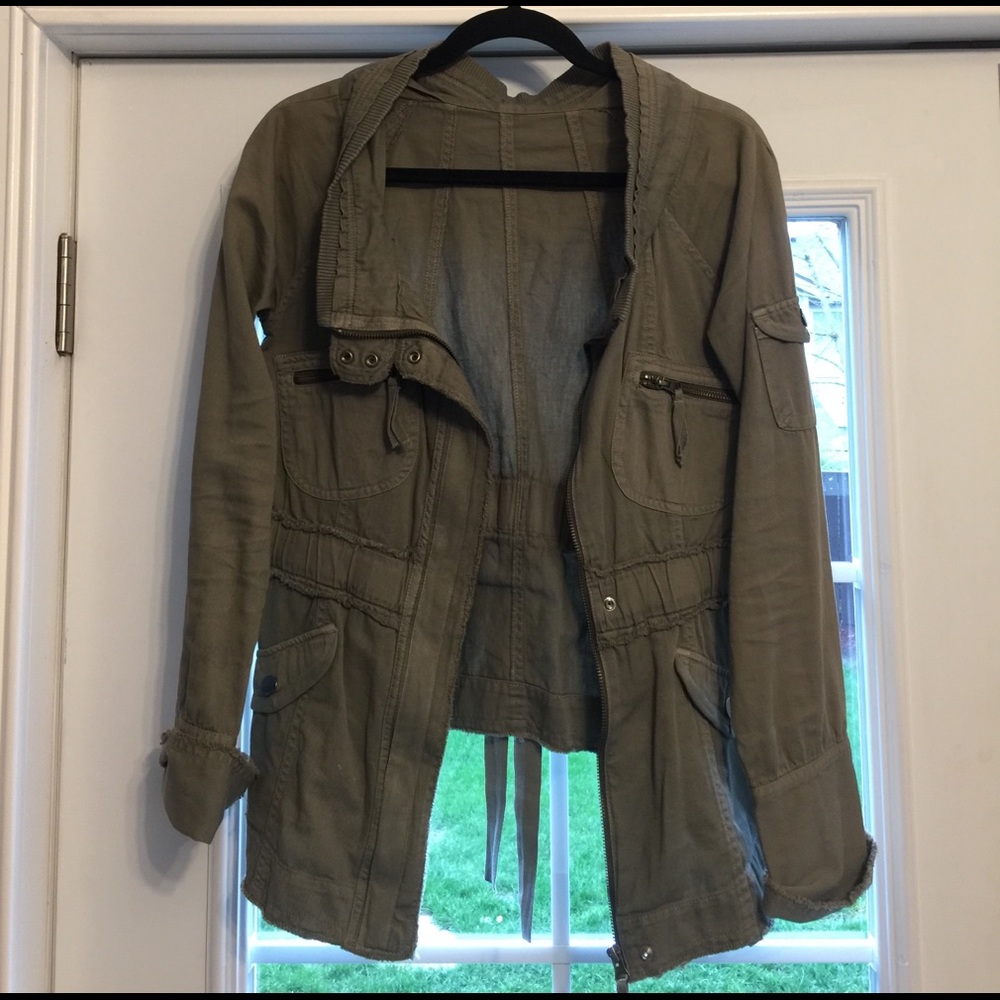 Anorak military army green jacket