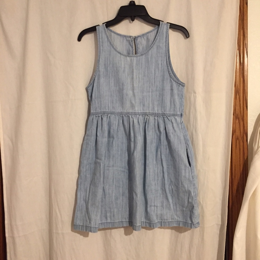 Denim Babydoll Dress