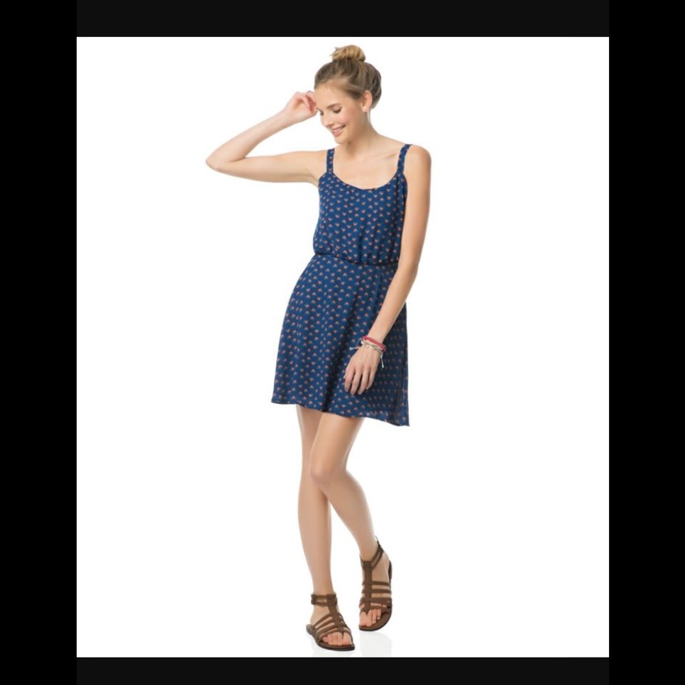 Aeropostale dress with orange hearts!