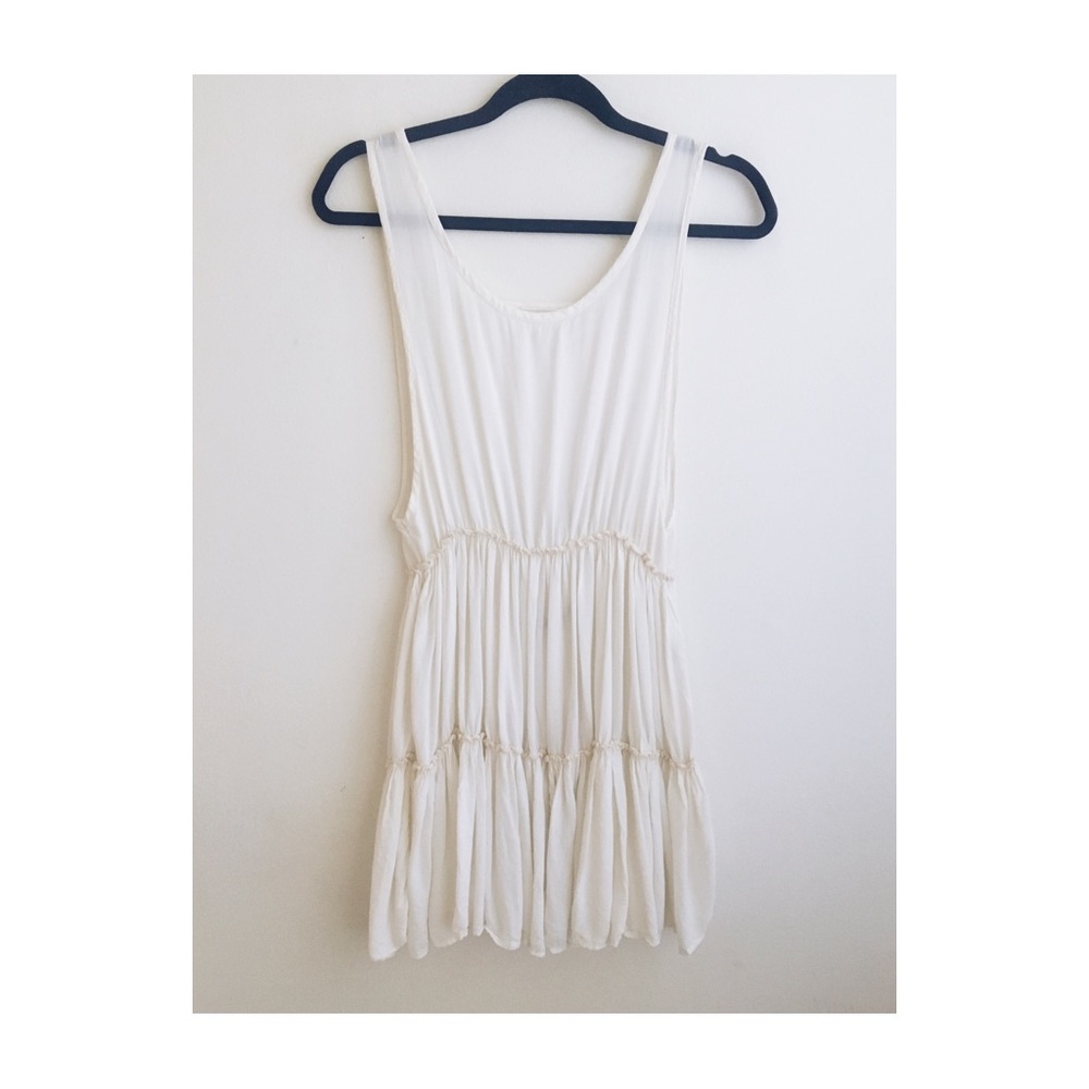 Brandy Melville White Shift Dress