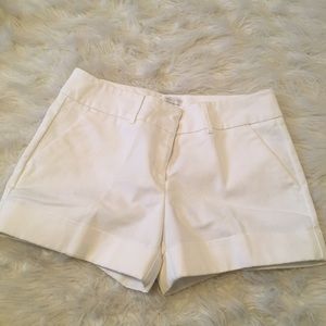 New York and company executive dress shorts white