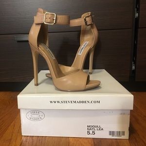 Steve Madden Mogull heels (Nude - natural leather)