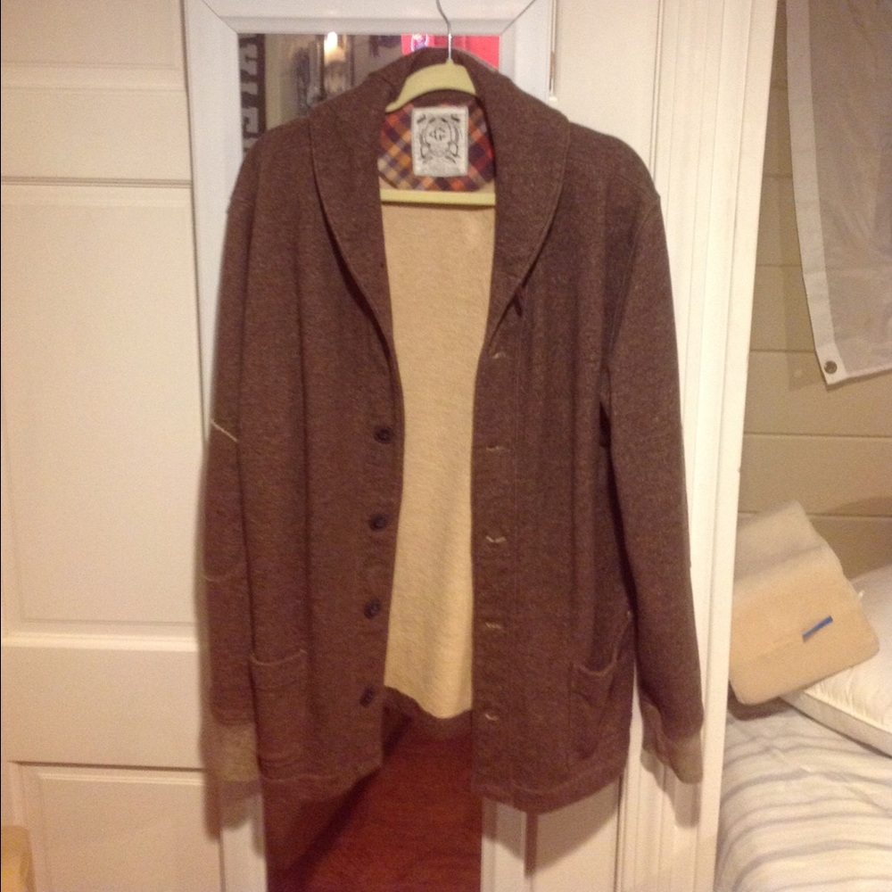 Button up sweater