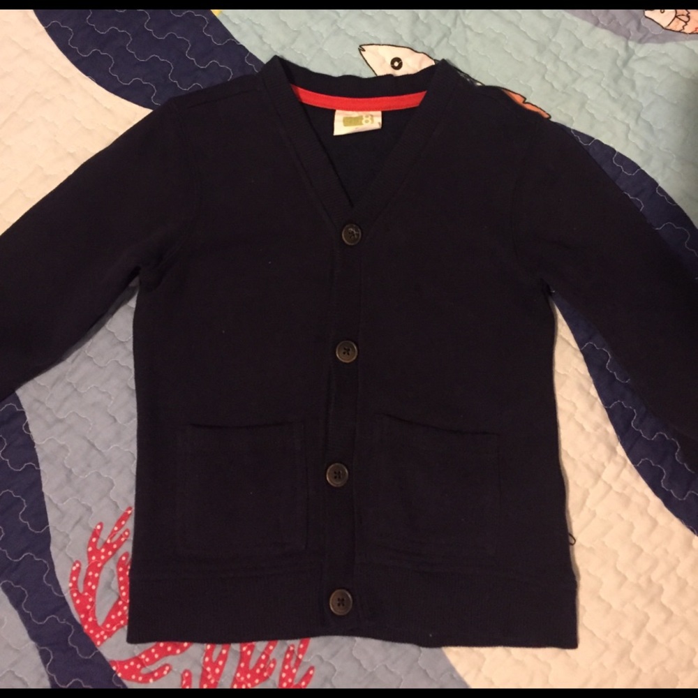 Crazy 8 navy blue sweater size 4t