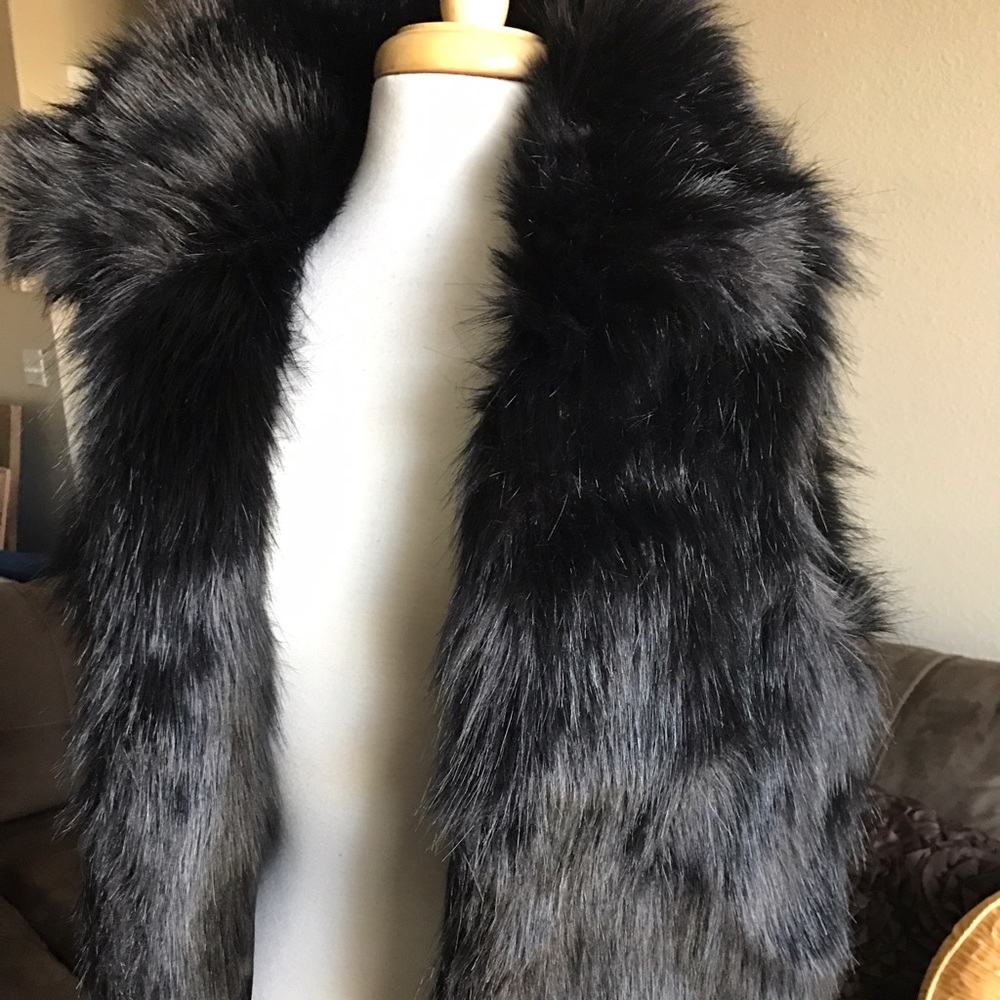 Calvin Klein Faux Fur Vest