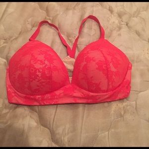 Red lace Victoria's Secret comfy bra!