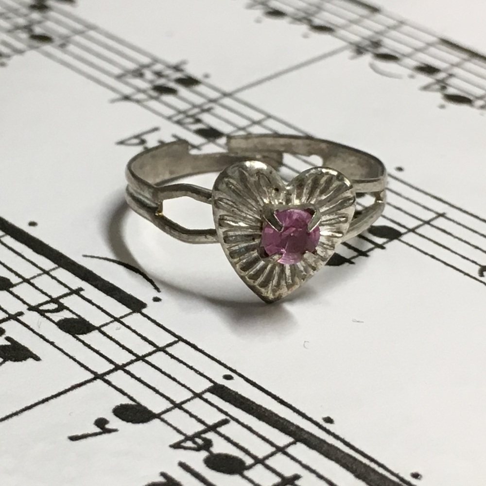 3 for $20 Pink Heart Ring