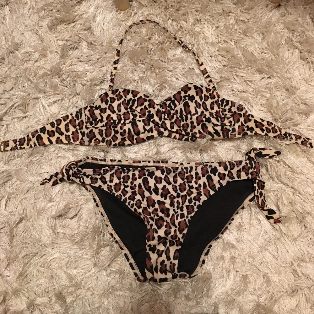 VS Leopard Print Binkini