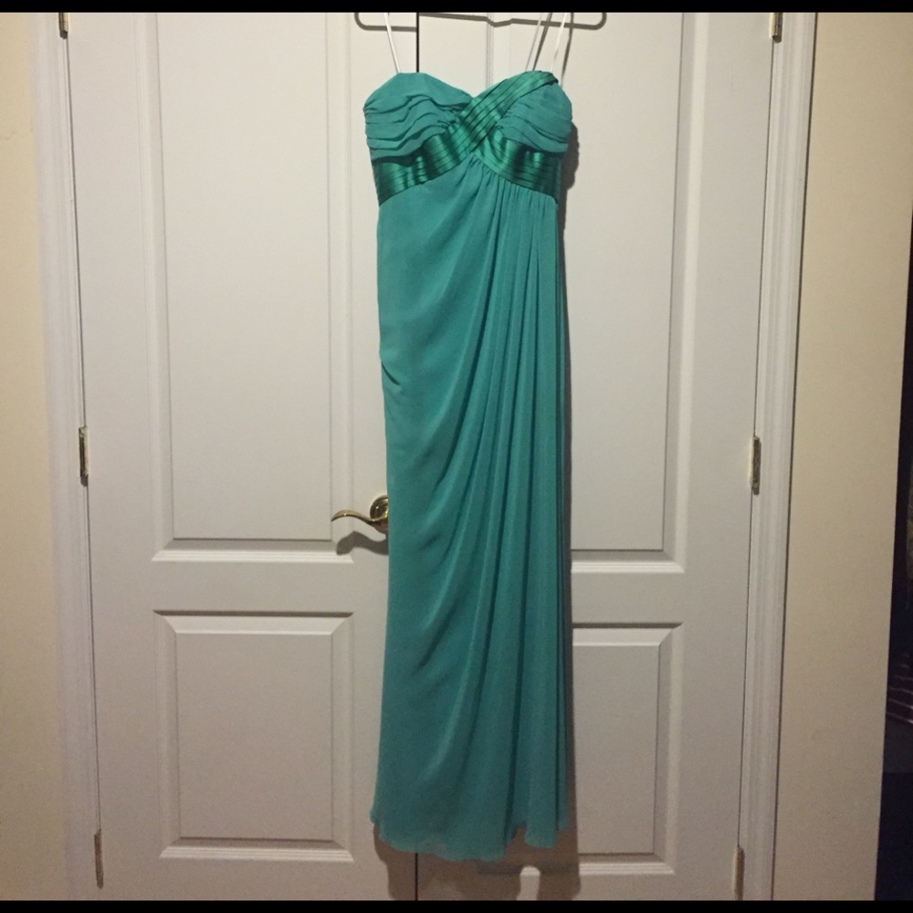 ❗️SALE❗️ABS by Allen Schwartz Aqua Blue Long Gown