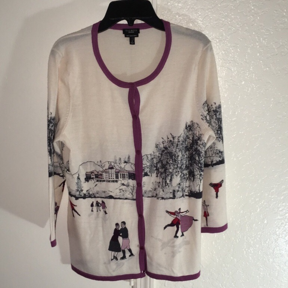 Talbots's Women's Button Front cardigan