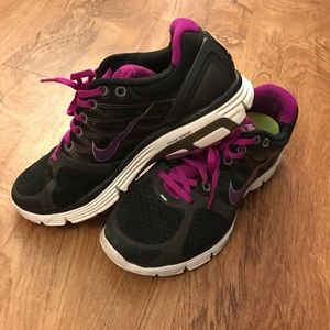 Women's Nike running shoes.