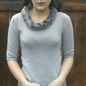 Gray scream queens inspired sweater