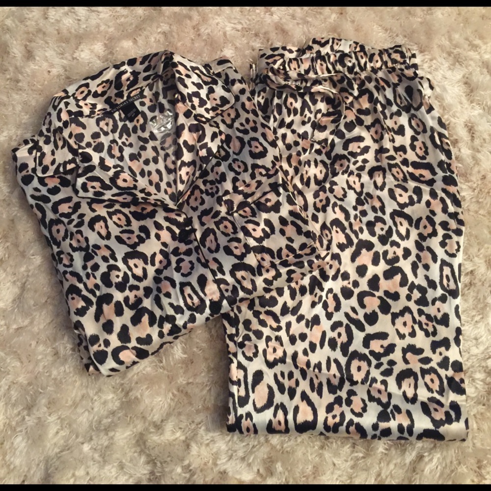 Victoria's Secret Satin Pajama Set