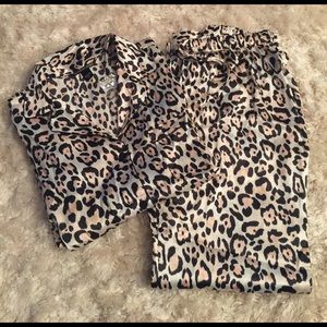 Victoria's Secret Satin Pajama Set