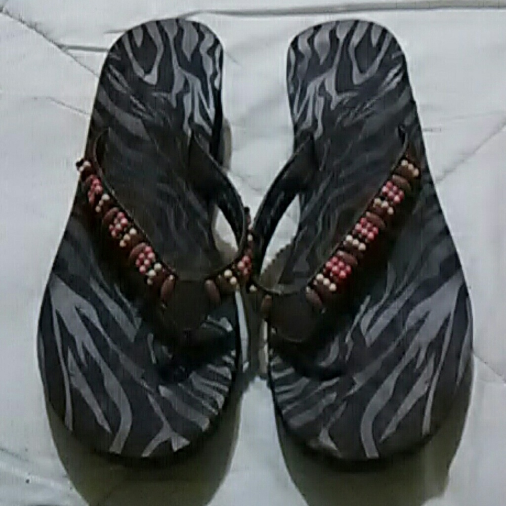 Women's sz 7/8 wedge sandals