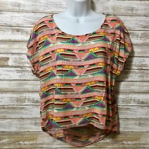 Anthro Short Sleeve Top