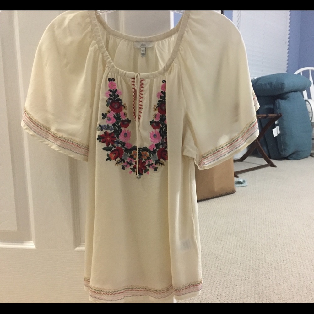 Gorgeous 60s inspired shirt by Joie