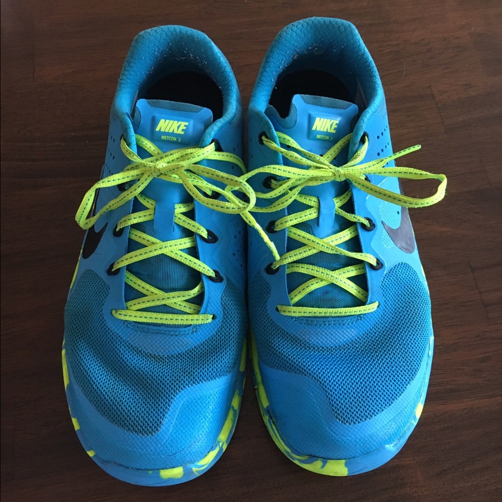 Blue Nike Metcons