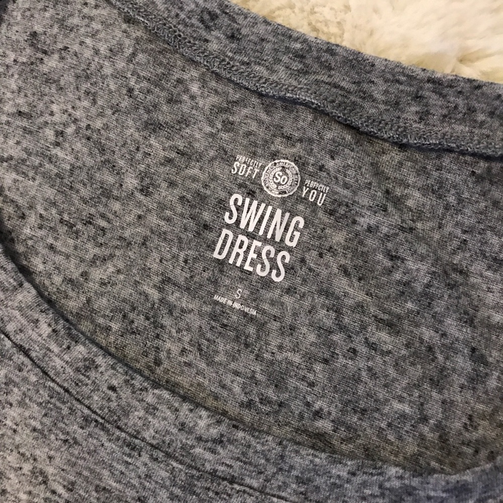 Grey So Soft Swing Dress