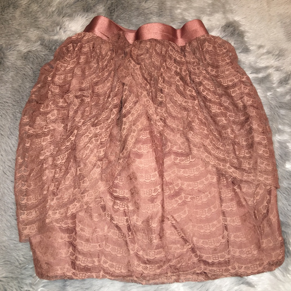 J.Crew Lace detail skirt
