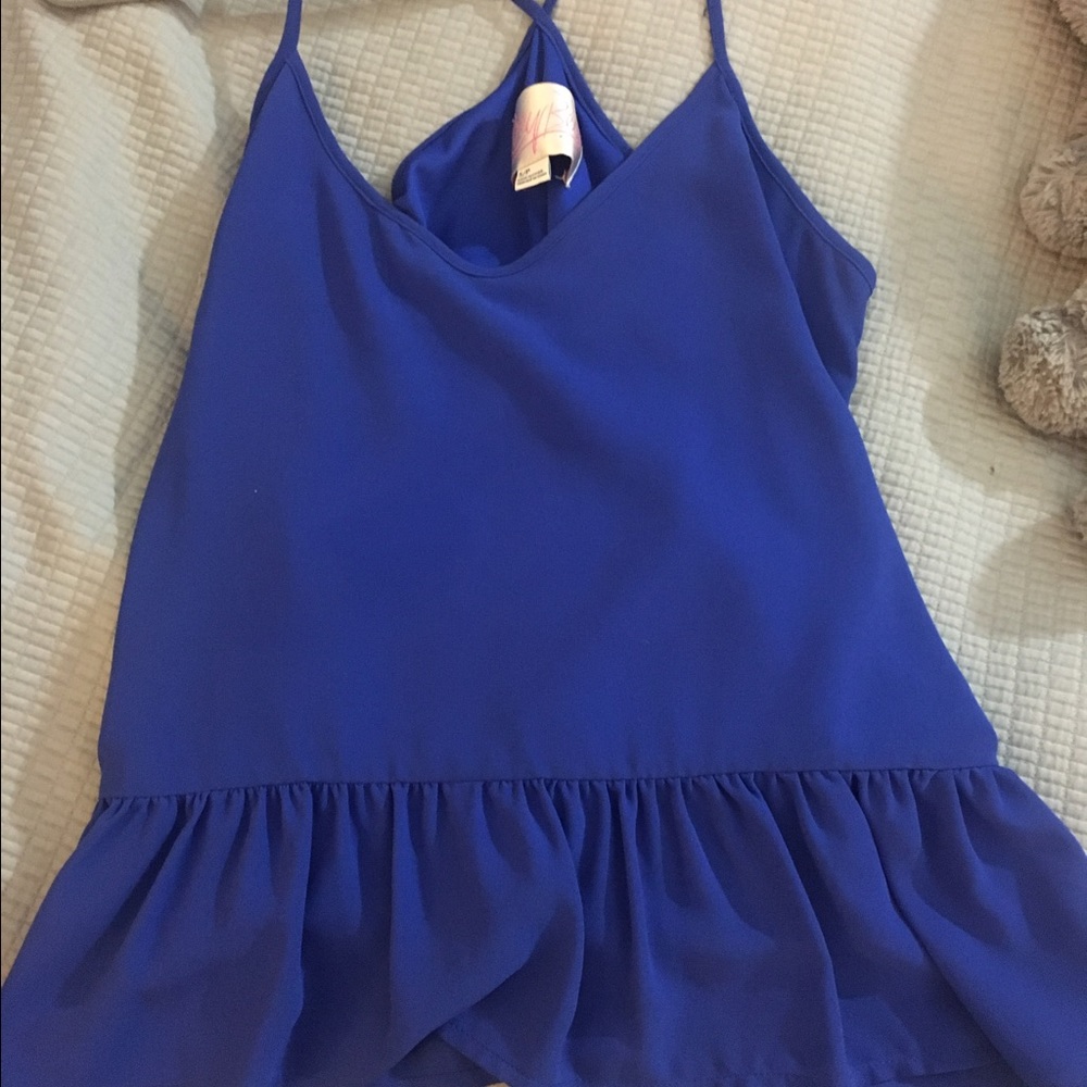 Rory Beca silk racer back top