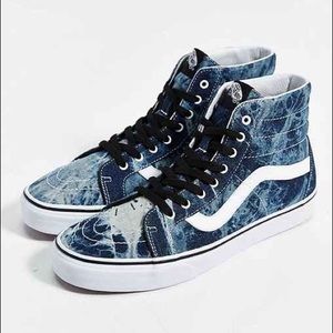 Vans Tie Dye denim hightops
