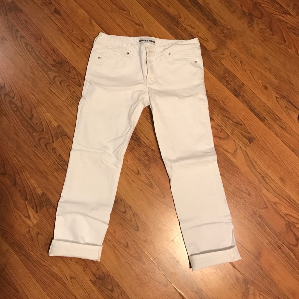 Express Cropped Skinny Jeans