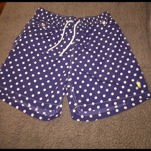 Polo swim trunks