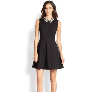 Kate Spade Leopard Black Dress