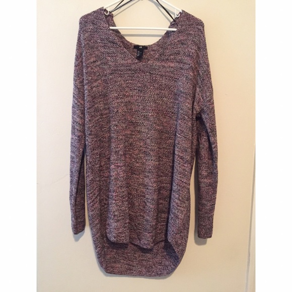 H&M Dresses & Skirts - Multicolor Oversized Sweater Dress NWOT