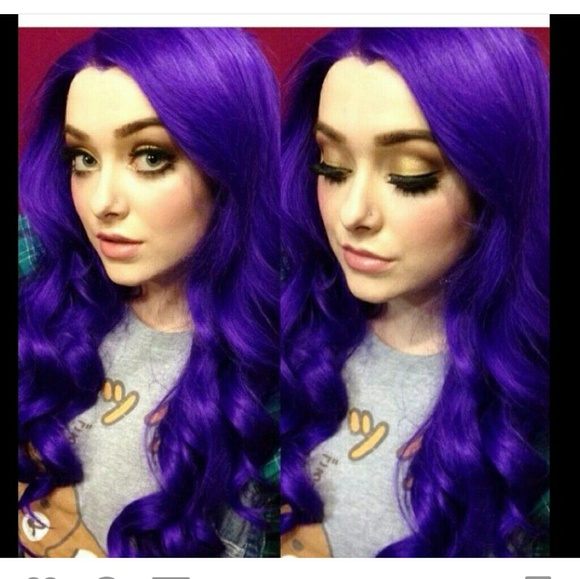 Purple Beauty Lacefront Wig 22-24 inches!!