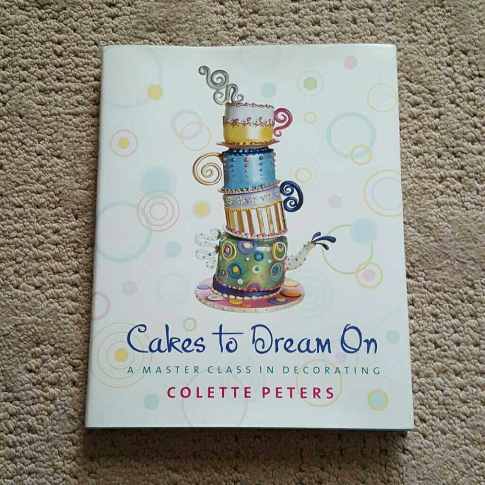 Cake decorating book.