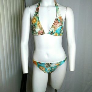Letarte Embellished High Cut Bikini