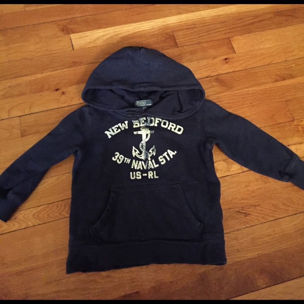 Polo by Ralph Lauren Pullover Hoodie Navy