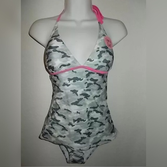 Camouflage Tankini Swimsuits - swimsuits