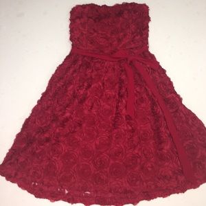 Ya Los Angeles Floral Textured Dress