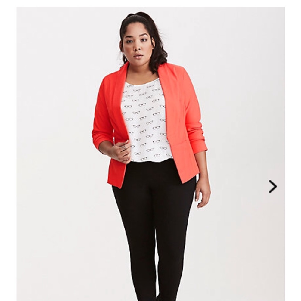 Blazer - color is reddish orange