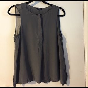 Madewell Silk Sleeveless Top