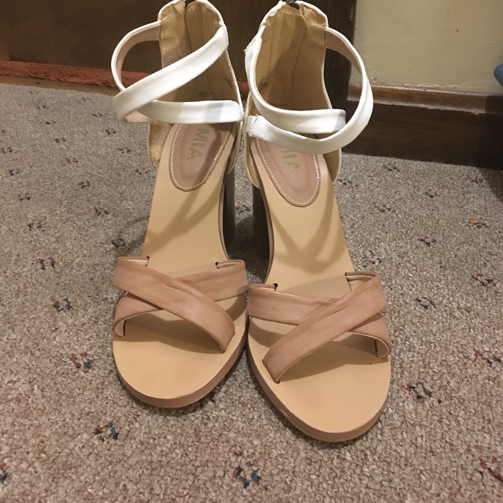 Ankle strap heels