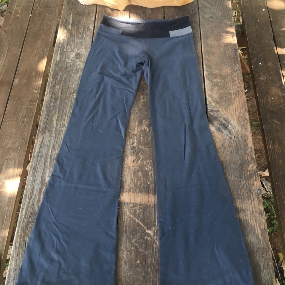 Lululemon grey flare pants