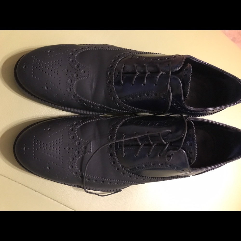 Louis Vuitton Men's Blend Richelieu blue/black