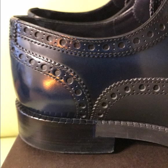 Louis Vuitton Men\'s Blend Richelieu blue/black main image 7