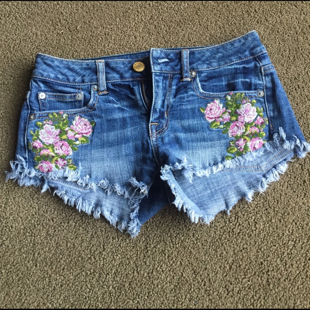 American Eagle jean shorts