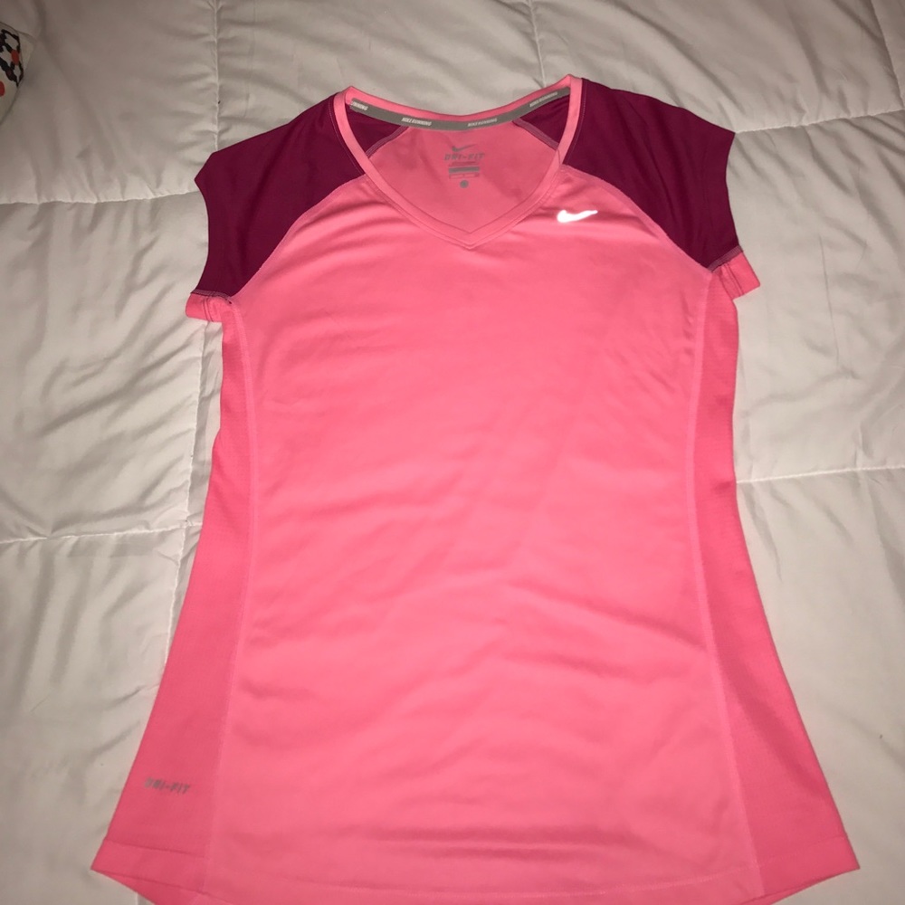 Pink Nike Dri-Fit T-Shirt