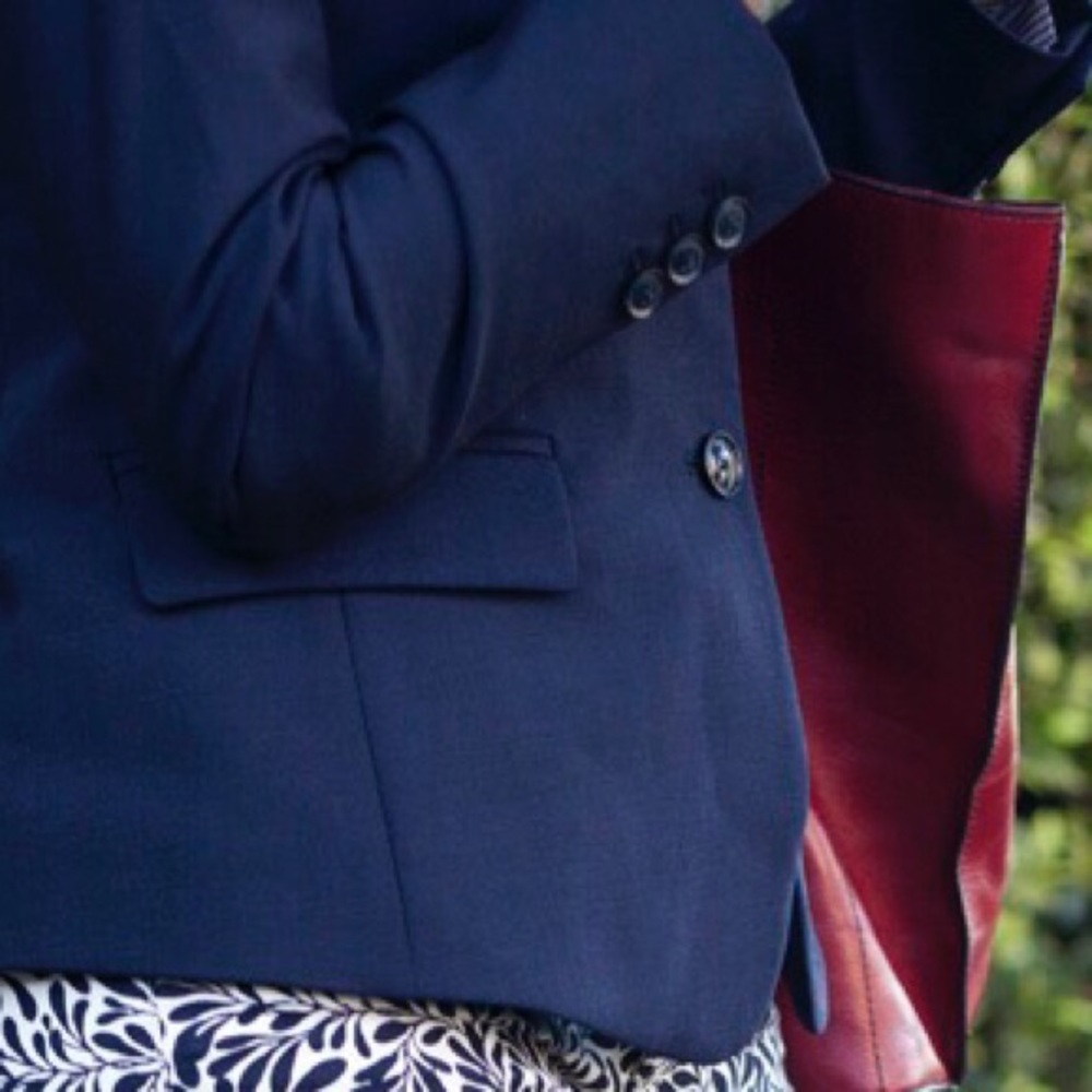 Banana Republic Classic Blue Blazer ✨
